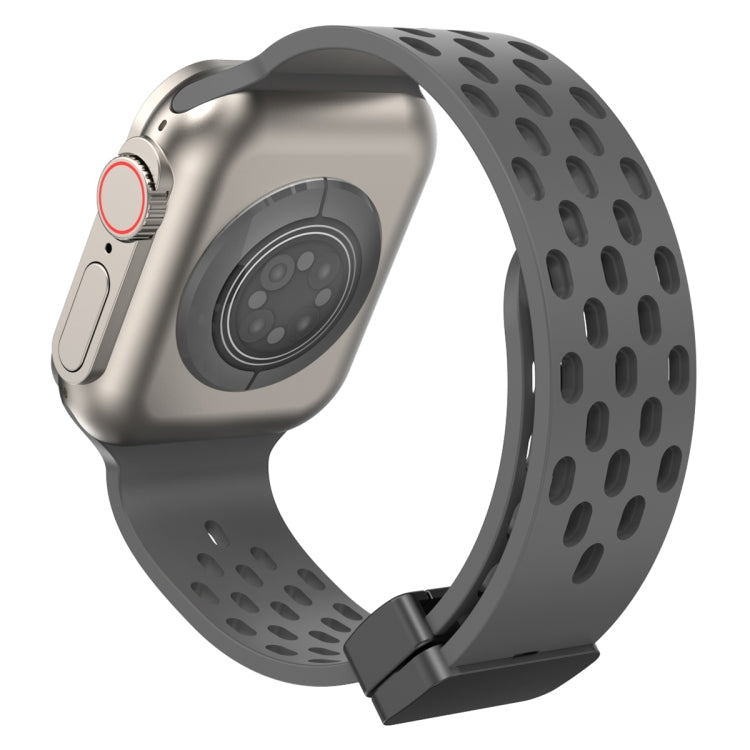 Cinturino in silicone con chiusura magnetica, For Apple Watch Series 8&7 45mm