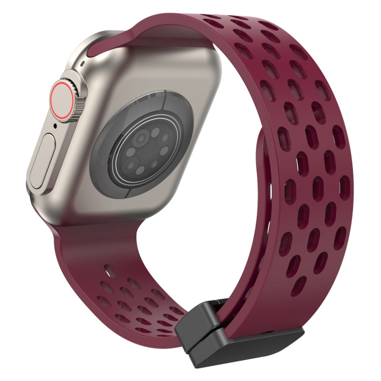 Cinturino in silicone con chiusura magnetica, For Apple Watch Series 8&7 45mm