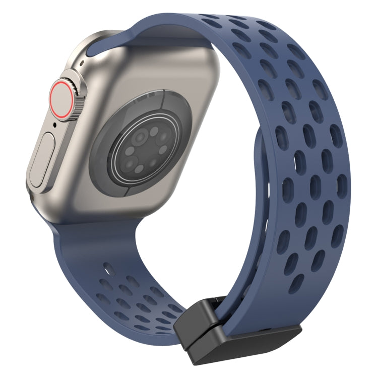 Cinturino in silicone con chiusura magnetica, For Apple Watch Series 8&7 45mm
