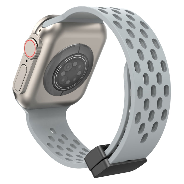 Cinturino in silicone con chiusura magnetica, For Apple Watch Series 8&7 45mm