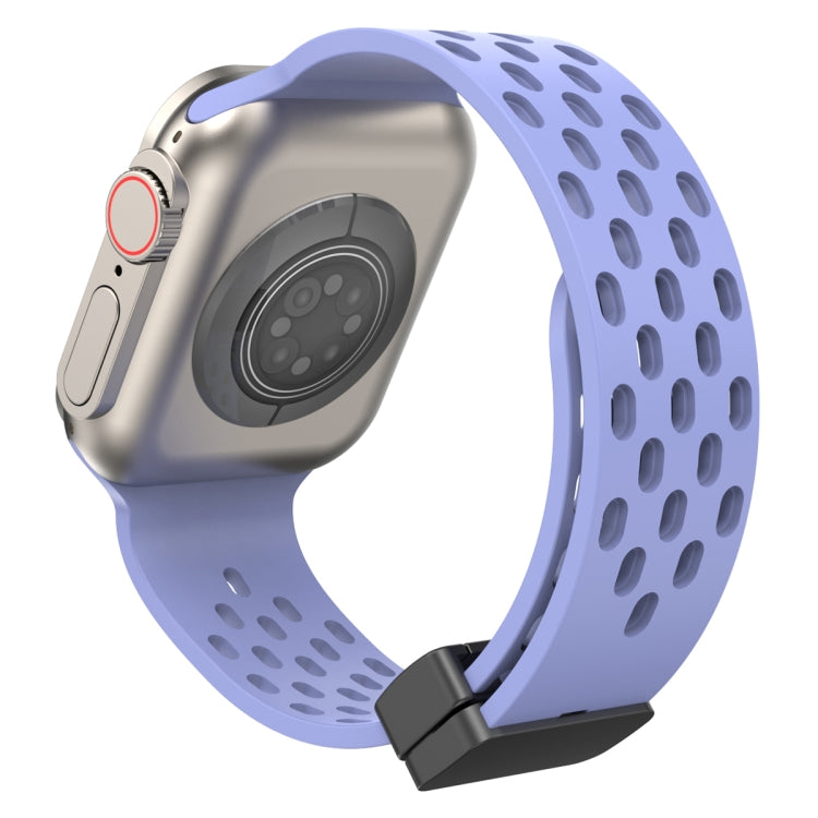 Cinturino in silicone con chiusura magnetica, For Apple Watch Series 8&7 45mm
