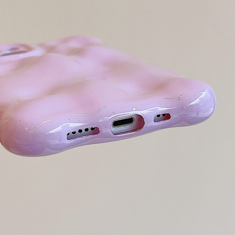 Custodia per telefono Gloss Oil Wave BubblesTPU, For iPhone 12, For iPhone 12 Pro, For iPhone 12 Pro Max, For iPhone 11, For iPhone 11 Pro Max