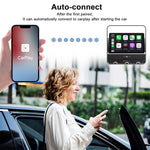 THT-020-2 USB + USB-C / Type-C Adattatore Carplay cablato a wireless per iPhone, THT-020-2
