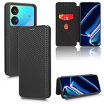 Custodia per telefono in pelle con vibrazione in fibra di carbonio, For Realme GT Neo5 SE, For DOOGEE X97 / X97 Pro, For ASUS ROG Phone 7, For Motorola Edge 40 Pro