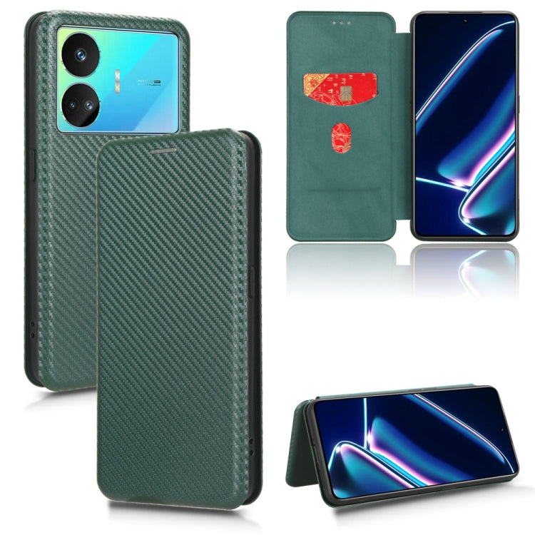Custodia per telefono in pelle con vibrazione in fibra di carbonio, For Realme GT Neo5 SE, For DOOGEE X97 / X97 Pro, For ASUS ROG Phone 7, For Motorola Edge 40 Pro