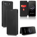 Custodia per telefono in pelle con vibrazione in fibra di carbonio, For Realme GT Neo5 SE, For DOOGEE X97 / X97 Pro, For ASUS ROG Phone 7, For Motorola Edge 40 Pro