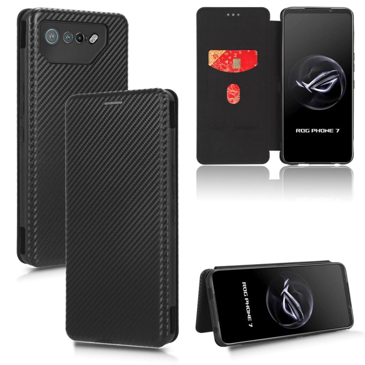 Custodia per telefono in pelle con vibrazione in fibra di carbonio, For Realme GT Neo5 SE, For DOOGEE X97 / X97 Pro, For ASUS ROG Phone 7, For Motorola Edge 40 Pro