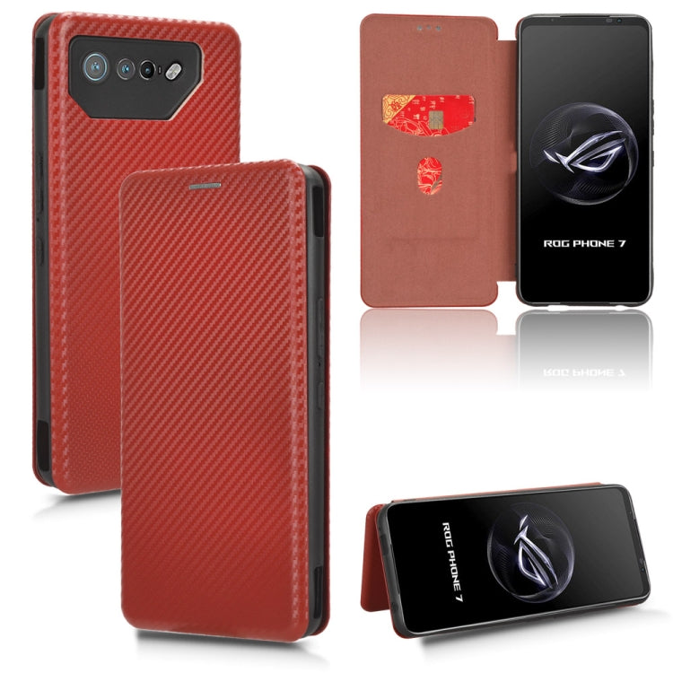 Custodia per telefono in pelle con vibrazione in fibra di carbonio, For Realme GT Neo5 SE, For DOOGEE X97 / X97 Pro, For ASUS ROG Phone 7, For Motorola Edge 40 Pro