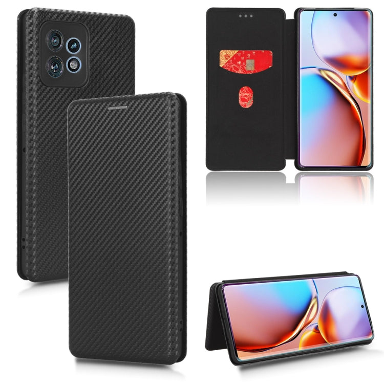 Custodia per telefono in pelle con vibrazione in fibra di carbonio, For Realme GT Neo5 SE, For DOOGEE X97 / X97 Pro, For ASUS ROG Phone 7, For Motorola Edge 40 Pro