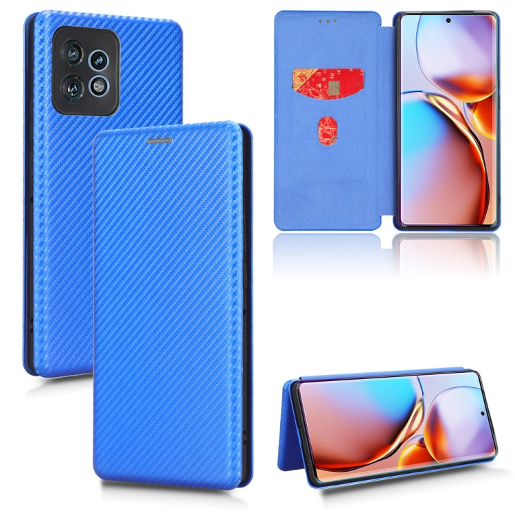 Custodia per telefono in pelle con vibrazione in fibra di carbonio, For Realme GT Neo5 SE, For DOOGEE X97 / X97 Pro, For ASUS ROG Phone 7, For Motorola Edge 40 Pro