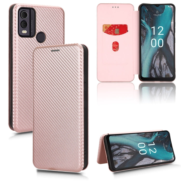 Custodia per telefono in pelle con vibrazione in fibra di carbonio, For Nokia C22, For Samsung Galaxy F14, For Xiaomi 13 Ultra