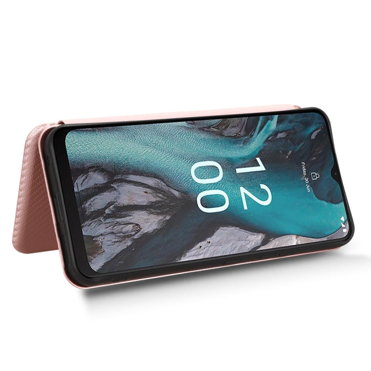 Custodia per telefono in pelle con vibrazione in fibra di carbonio, For Nokia C22, For Samsung Galaxy F14, For Xiaomi 13 Ultra