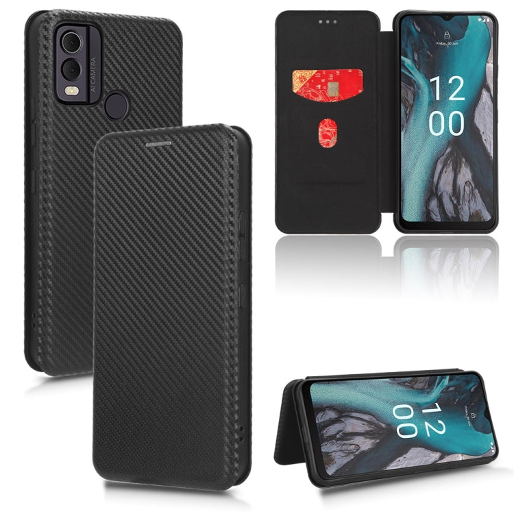 Custodia per telefono in pelle con vibrazione in fibra di carbonio, For Nokia C22, For Samsung Galaxy F14, For Xiaomi 13 Ultra