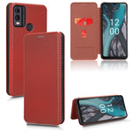 Custodia per telefono in pelle con vibrazione in fibra di carbonio, For Nokia C22, For Samsung Galaxy F14, For Xiaomi 13 Ultra