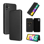 Custodia per telefono in pelle con vibrazione in fibra di carbonio, For Nokia C22, For Samsung Galaxy F14, For Xiaomi 13 Ultra