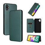 Custodia per telefono in pelle con vibrazione in fibra di carbonio, For Nokia C22, For Samsung Galaxy F14, For Xiaomi 13 Ultra