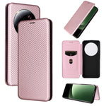 Custodia per telefono in pelle con vibrazione in fibra di carbonio, For Nokia C22, For Samsung Galaxy F14, For Xiaomi 13 Ultra