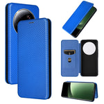 Custodia per telefono in pelle con vibrazione in fibra di carbonio, For Nokia C22, For Samsung Galaxy F14, For Xiaomi 13 Ultra