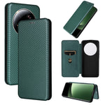 Custodia per telefono in pelle con vibrazione in fibra di carbonio, For Nokia C22, For Samsung Galaxy F14, For Xiaomi 13 Ultra
