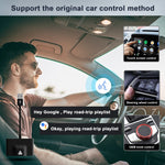 THT-020-3+ USB + USB-C / Type-C Adattatore Carplay da cablato a wireless per smartphone Android, THT-020-3+