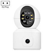 ESCAM QF010 2x2MP Dual Lens Dual Screen Sorveglianza Telecamera WiFi Supporto Rilevamento vocale e movimento bidirezionale, QF010