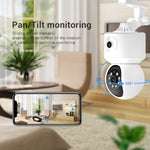 Telecamera WiFi ESCAM QF010 2x2MP doppio schermo