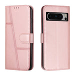 Custodia per telefono in pelle con fibbia in vitello con cuciture, For Google Pixel 8 Pro, For Infinix Hot 30i, For Tecno Spark 10, For Tecno Spark 10 5G
