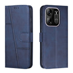 Custodia per telefono in pelle con fibbia in vitello con cuciture, For Tecno Spark 10 Pro, For Tecno Spark 10C, For Tecno Pop 7, For Tecno Pop 7 Pro