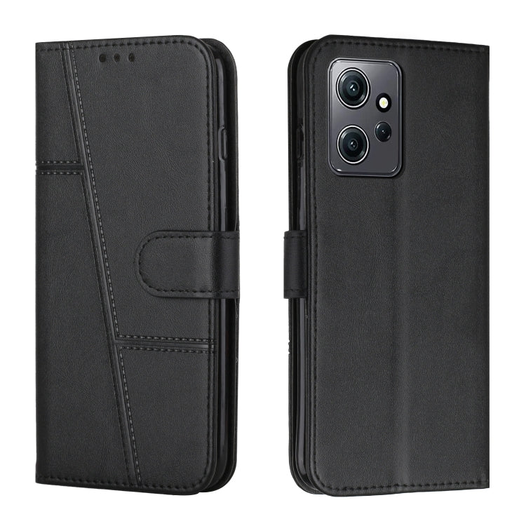 Custodia per telefono in pelle con fibbia in vitello con cuciture, For Xiaomi Redmi Note 12 4G Global, For Xiaomi 13 Ultra, For Xiaomi Civi 2 / 13 Lite