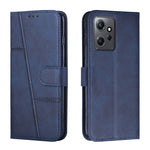 Custodia per telefono in pelle con fibbia in vitello con cuciture, For Xiaomi Redmi Note 12 4G Global, For Xiaomi 13 Ultra, For Xiaomi Civi 2 / 13 Lite