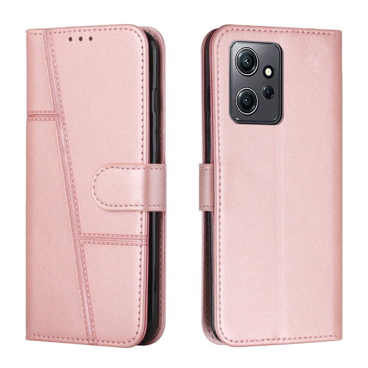 Custodia per telefono in pelle con fibbia in vitello con cuciture, For Xiaomi Redmi Note 12 4G Global, For Xiaomi 13 Ultra, For Xiaomi Civi 2 / 13 Lite
