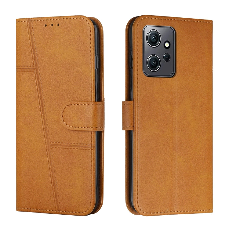 Custodia per telefono in pelle con fibbia in vitello con cuciture, For Xiaomi Redmi Note 12 4G Global, For Xiaomi 13 Ultra, For Xiaomi Civi 2 / 13 Lite