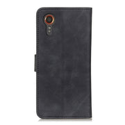 Custodia portafoglio in pelle con vibrazione per Samsung Galaxy S