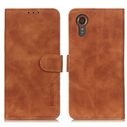 Custodia portafoglio in pelle con vibrazione per Samsung Galaxy S