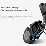 Staffa di navigazione per telefono con clip elastica per bicicletta / moto Yesido C94, C94