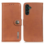Custodia portafoglio in pelle per Samsung Galaxy M54 e smartphone