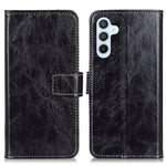 Custodia portafoglio in pelle effetto Crazy Horse per Samsung Gal