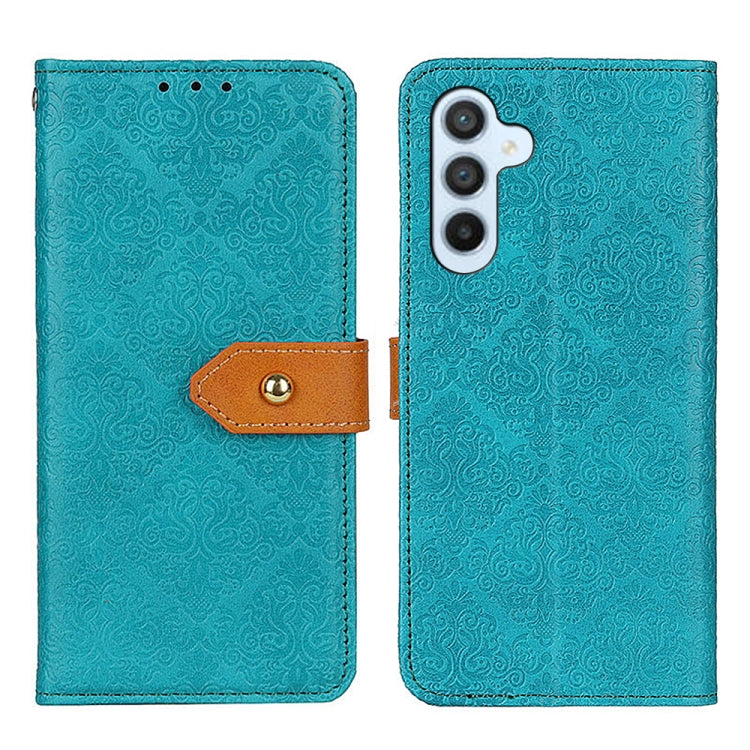 Custodia portafoglio in pelle goffrata per smartphone Samsung