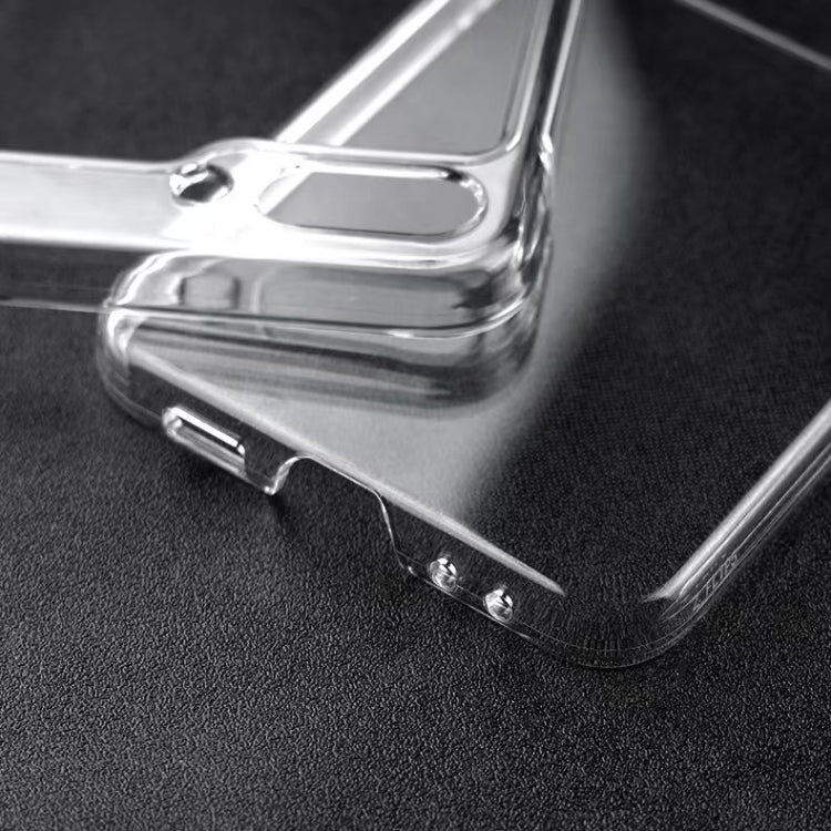 Custodia protettiva per telefono in TPU trasparente, For Samsung Galaxy Z Flip5