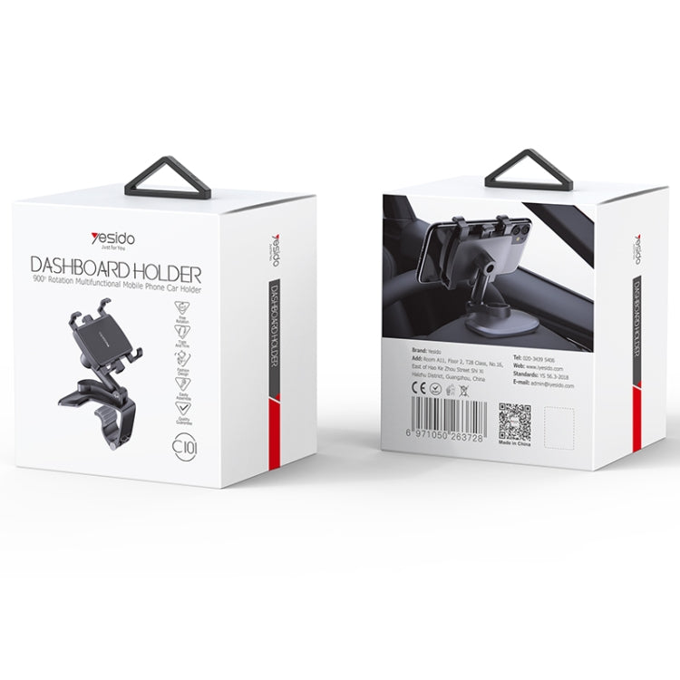 Yesido C101 Supporto per cellulare multifunzionale da cruscotto per auto, C101