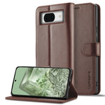 Custodia portafoglio in pelle per Google Pixel 8a