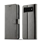Custodia portafoglio in pelle per Google Pixel 8a