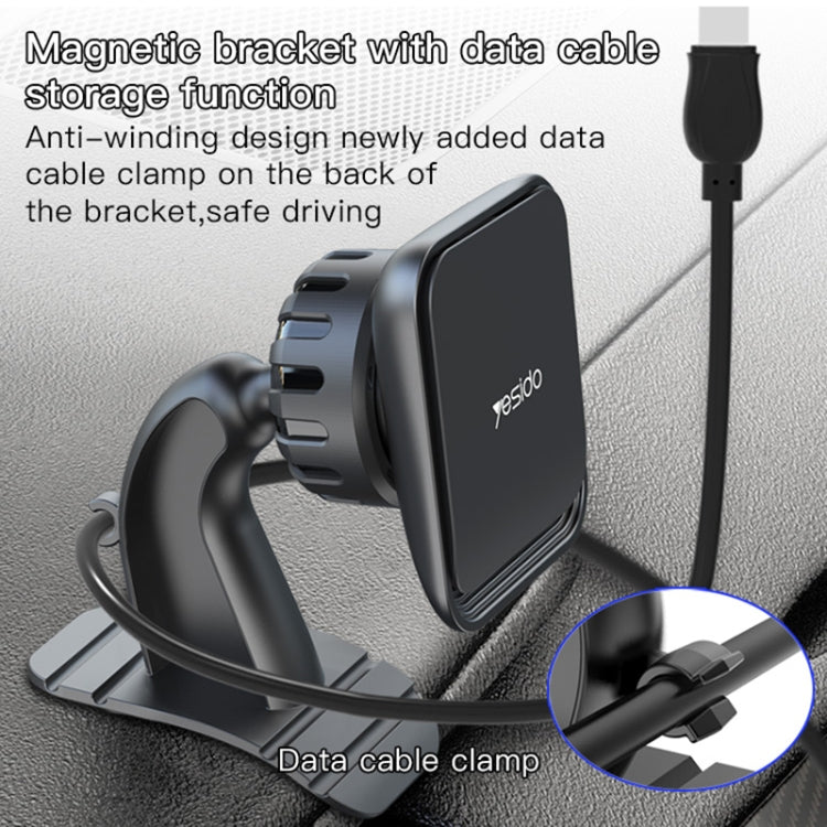 Yesido C110 Car Center Console Incolla la staffa magnetica per telefono Magsafe, C110