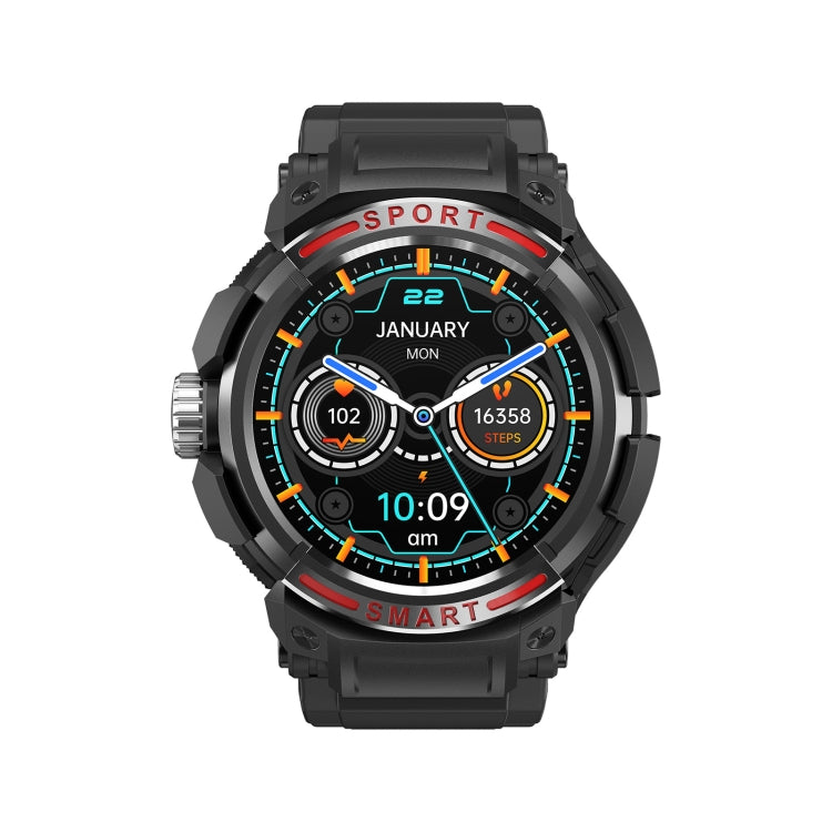 OVISEN GT100 Schermo TFT da 1,39 pollici 2 in 1 Auricolare Bluetooth Smart Watch, Supporto per il monitoraggio dell'ossigeno nel sangue/Musica Bluetooth
