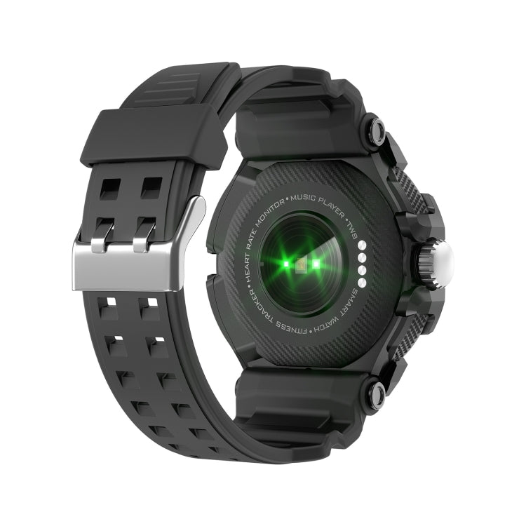 OVISEN GT100 Schermo TFT da 1,39 pollici 2 in 1 Auricolare Bluetooth Smart Watch, Supporto per il monitoraggio dell'ossigeno nel sangue/Musica Bluetooth