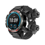 OVISEN GT100 Schermo TFT da 1,39 pollici 2 in 1 Auricolare Bluetooth Smart Watch, Supporto per il monitoraggio dell'ossigeno nel sangue/Musica Bluetooth