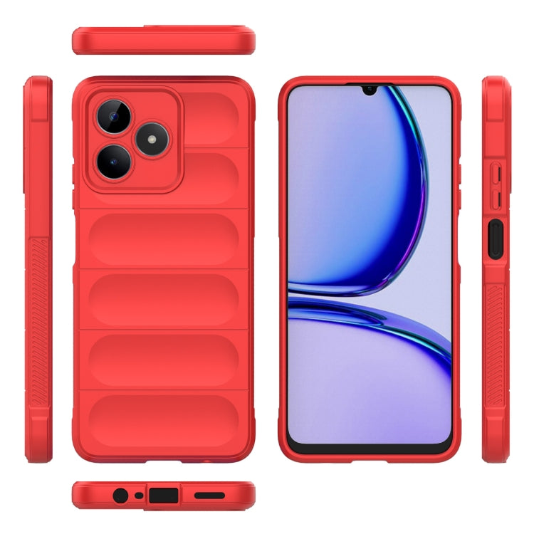 Custodia TPU con flanella per Realme C53