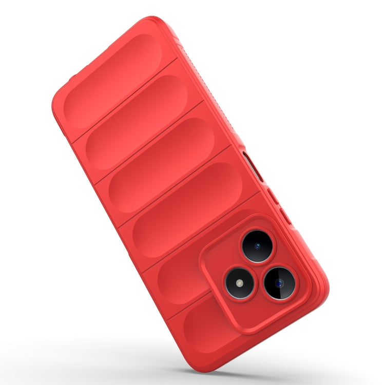 Custodia TPU con flanella per Realme C53