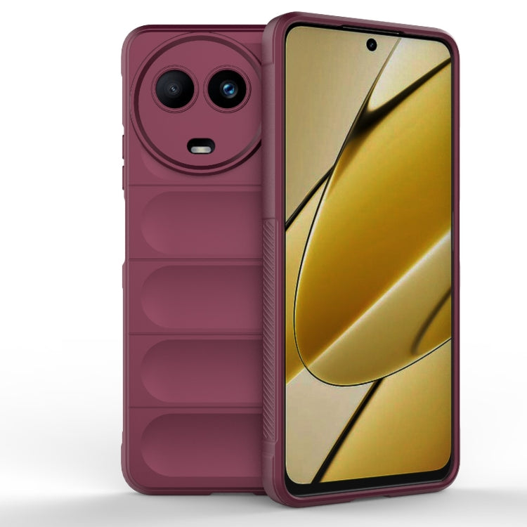 Custodia TPU con flanella per Realme 11 5G