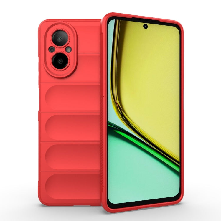 Custodia TPU e flanella per Realme C67 4G